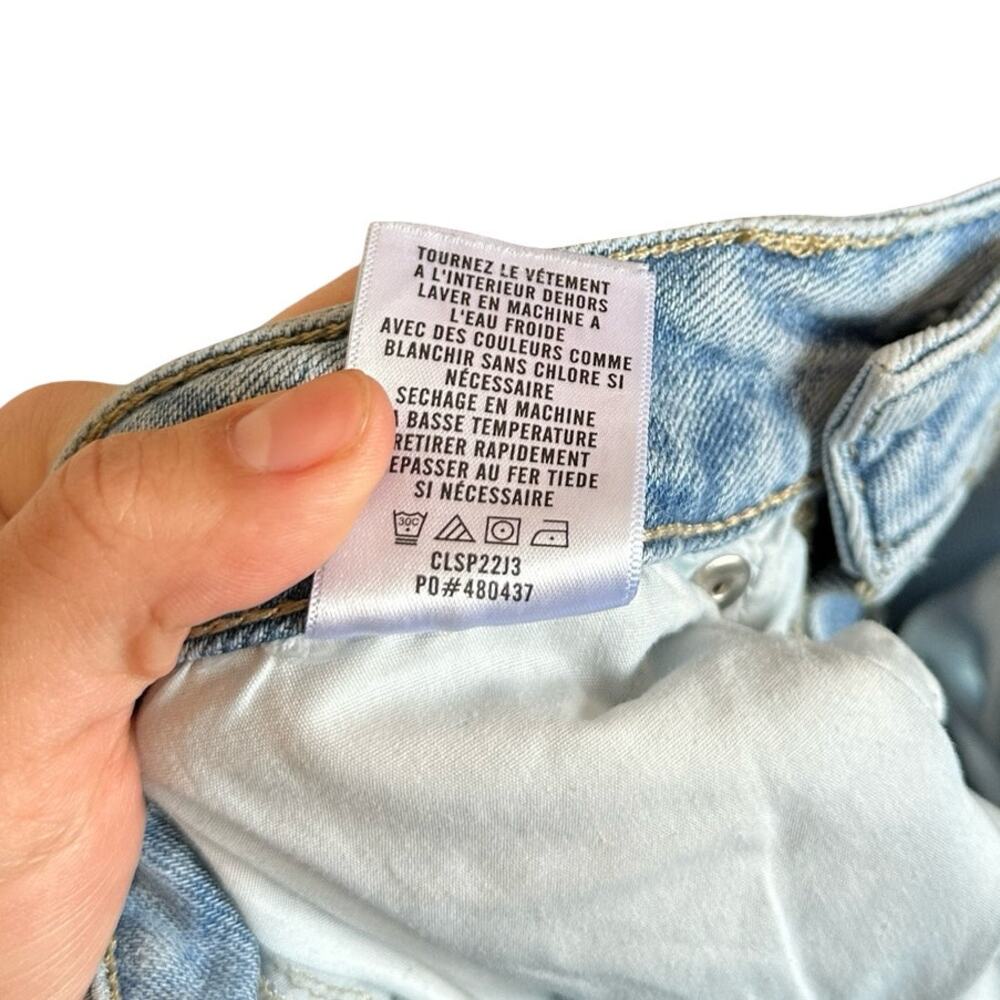 Cleo + Wolf Alpine High Rise Bootcut Stretch Jeans Light Wash Blue Denim Size 26 - Picture 10 of 10